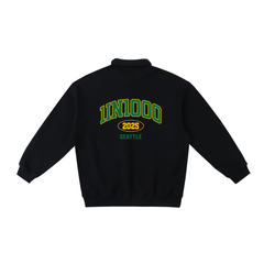 Heavyweight Polo-Collar Sweatshirt