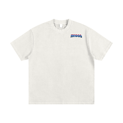 Heavyweight Vintage Washed Frayed T-Shirt