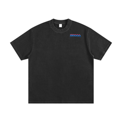 Heavyweight Vintage Washed Frayed T-Shirt