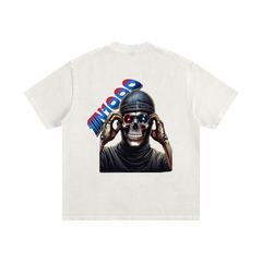 Heavyweight Vintage Washed Frayed T-Shirt