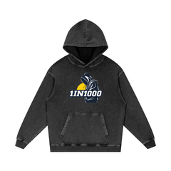 1IN1000 Unique Galaxy Unisex Pure Cotton Oversize Hoodie - 420 GSM