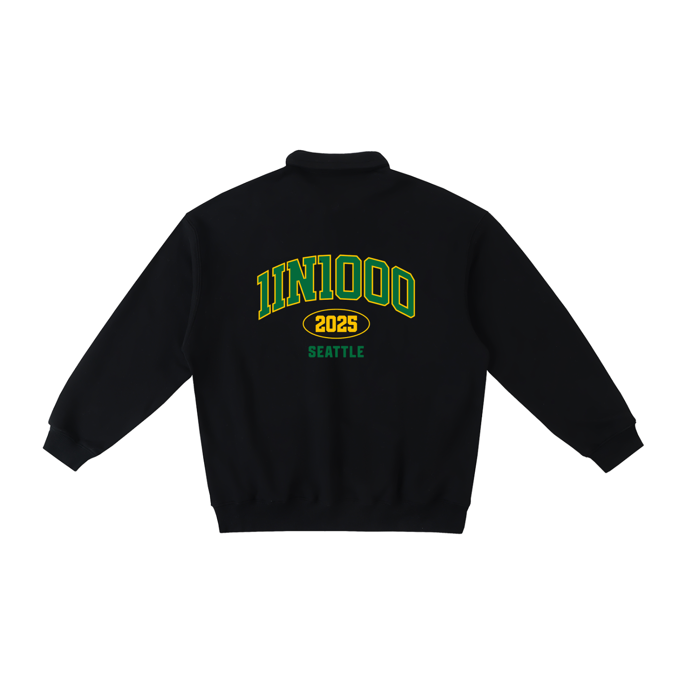 Heavyweight Polo-Collar Sweatshirt