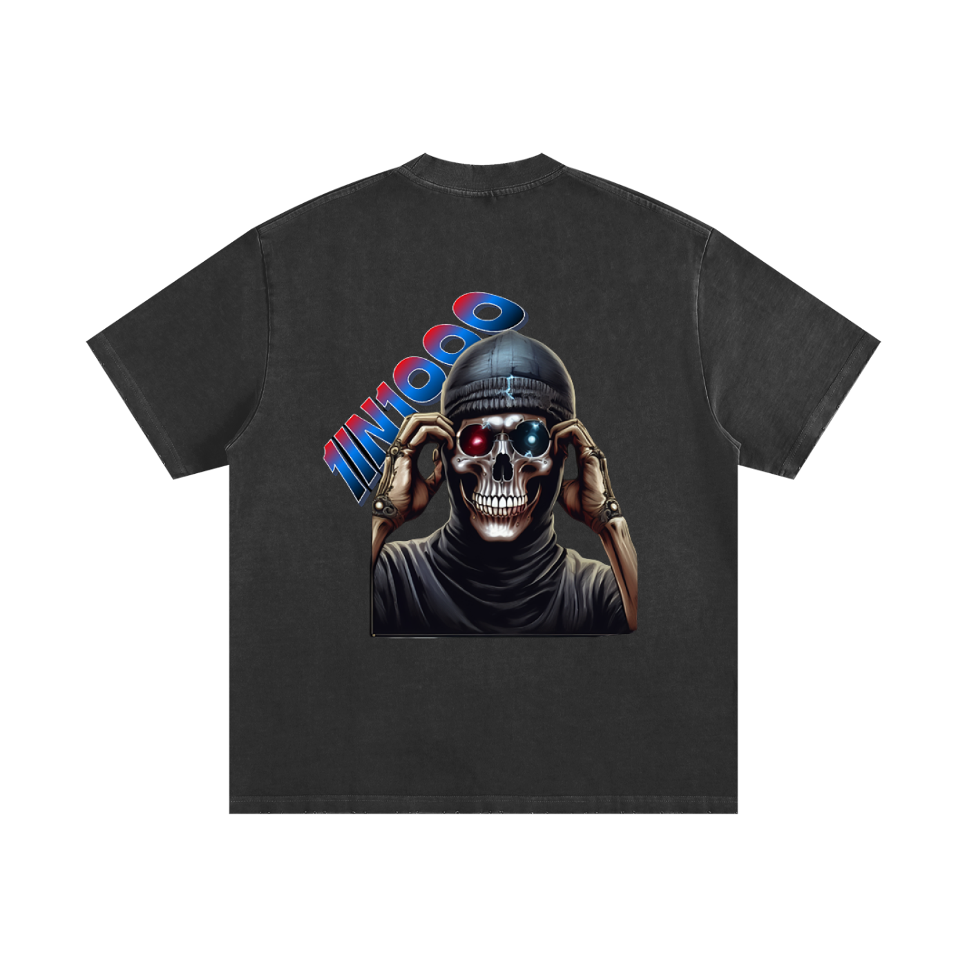Heavyweight Vintage Washed Frayed T-Shirt